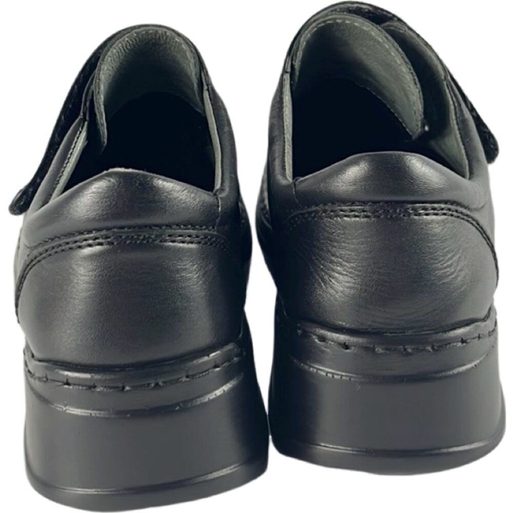 Josef Seibel Black‎ Leather Comfort Loafers Women’s Size 8 - Picture 5 of 9